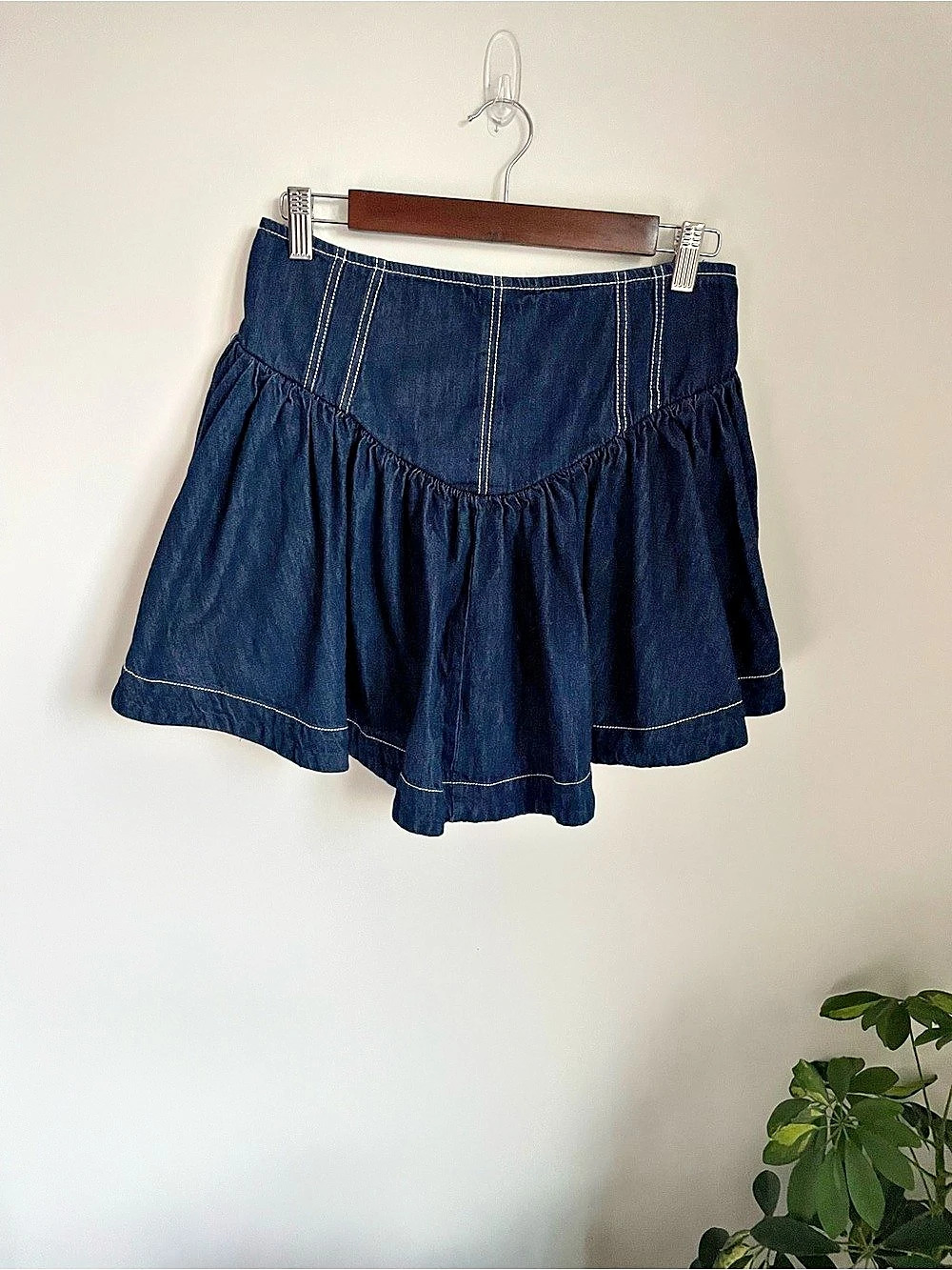 Pilcro Denim Mini Skirt Size XS Like New